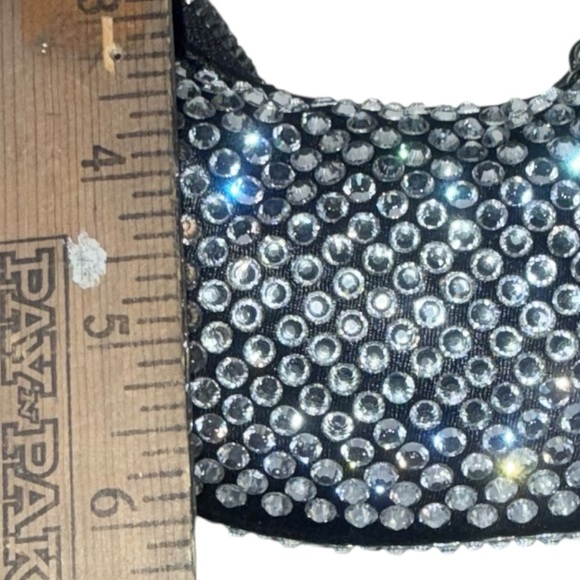 Strapless Sequin Black Dress - Picture 4 of 14